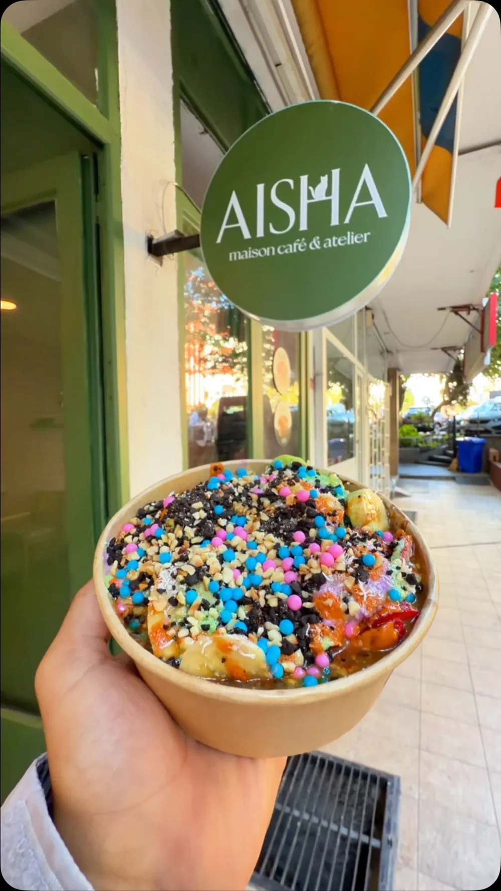 Karışık Bubble Waffle Kovası - Aisha Maison Café & Atelier